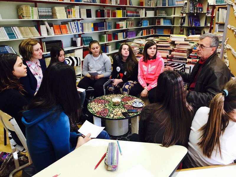 
 Web novinari OŠ Lj. Gaja - Intervju s Dušom
