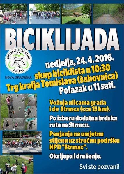 
 Biciklijada - odgađa se
