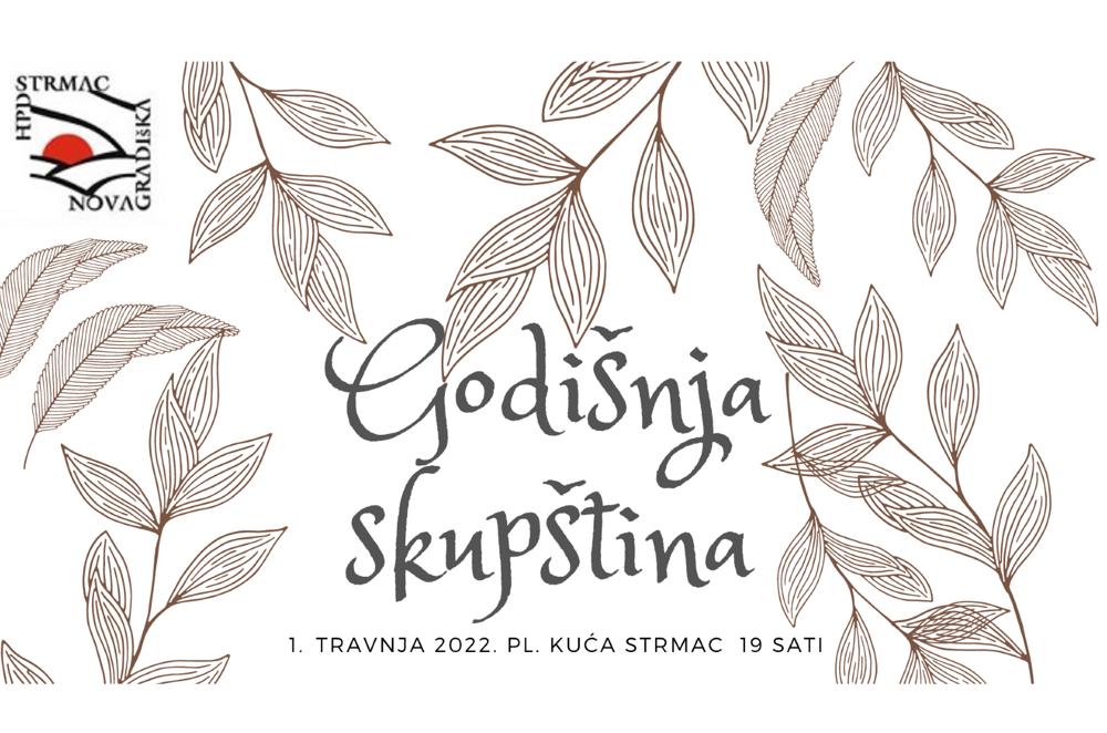 
 Godišnja skupština 2022. - poziv
