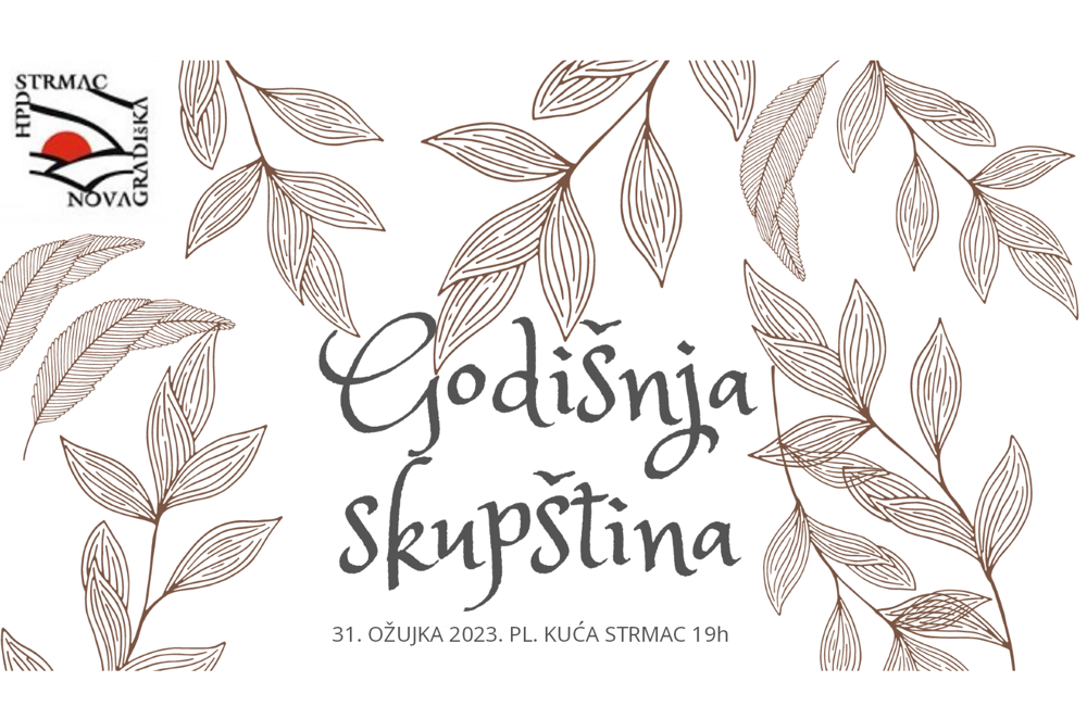 
 Godišnja skupština 2023. - poziv
