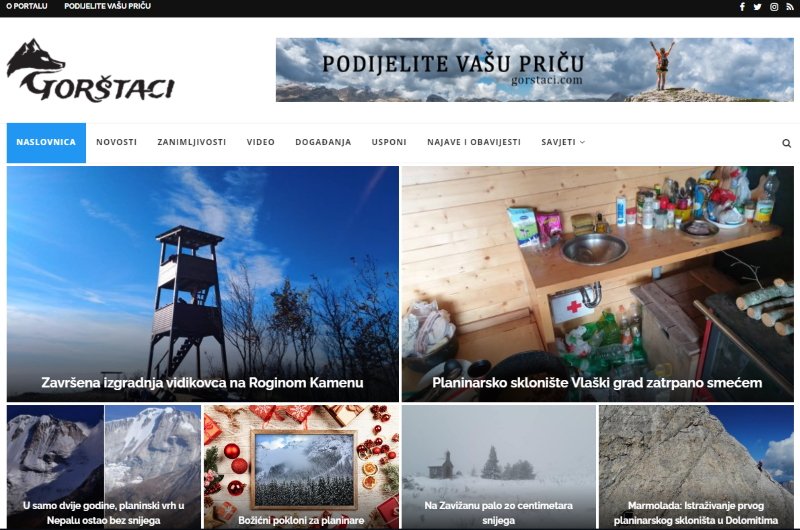 
 Planinarski portal Gorštaci
