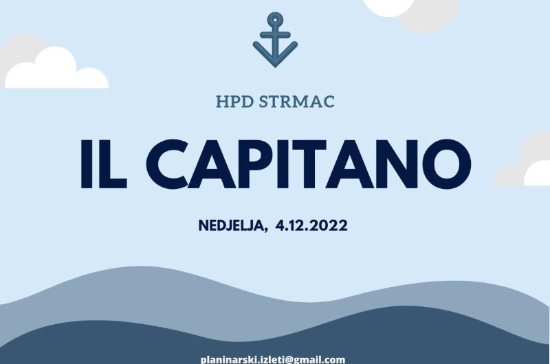 
 Il Capitano - najava
