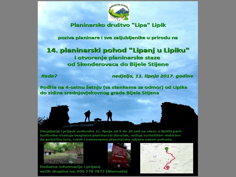 
 Lipanj u Lipiku - najava
