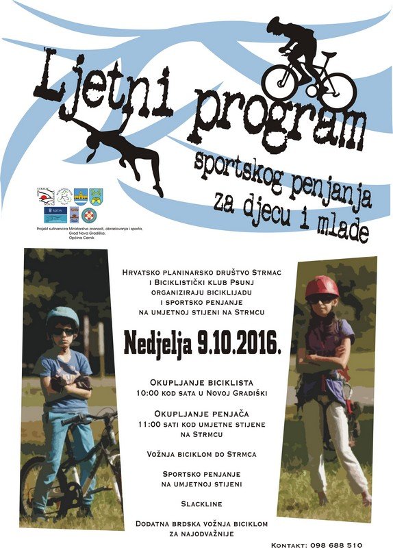 
 Ljetni program sportskog penjanja
