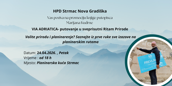 Promocija knjige Via Adriatica - putovanje u sveprisutni Ritam prirode